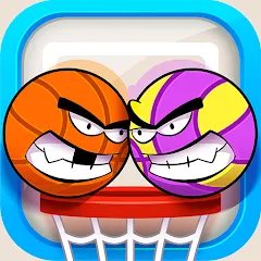 Скачать Your Balls: Basketball Game (Йоур Баллс) [МОД: Меню, Бесконечные монеты и Открытые уровни] | Взлом Your Balls: Basketball Game на Андроид