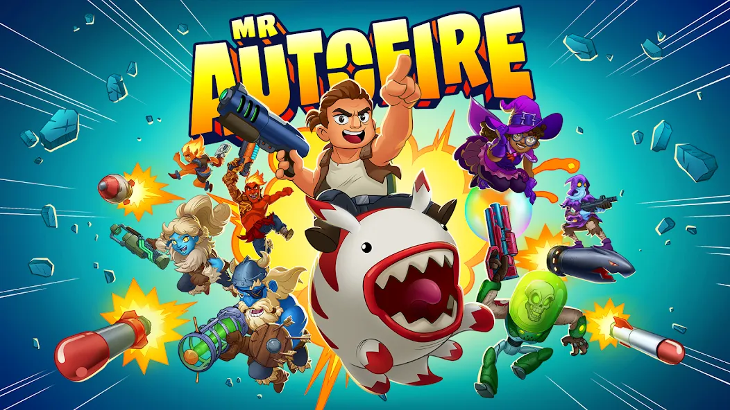 Mr Autofire (Мистер Отофайр) [МОД: Много денег, Монет и Все открыто] Screenshot 5