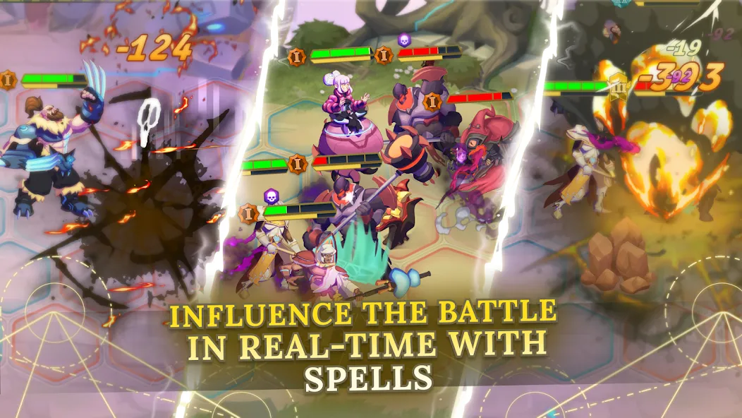 Dreamweaver Tactics (Дримуивер Тактикс) [МОД: Меню, Бесконечные монеты и Открытые уровни] Screenshot 2
