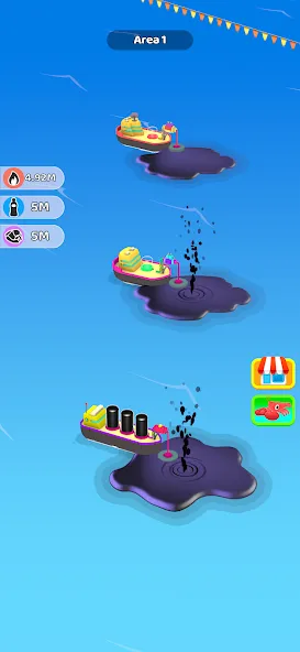 Oil Master: Sea Extraction (Ойл Мастер) [МОД: Много монет, Открытые уровни и Мега MOD] Screenshot 4