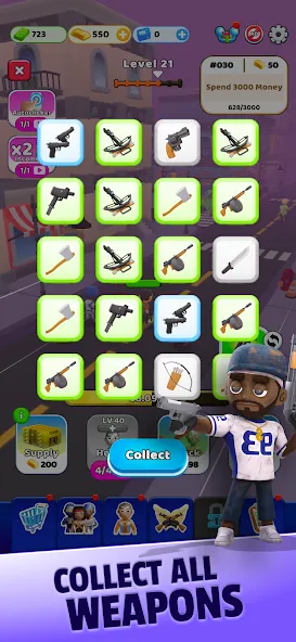 Survivor Idle Run: Z-RPG [МОД: Бесконечные деньги, Монеты и Мега MOD] Screenshot 2