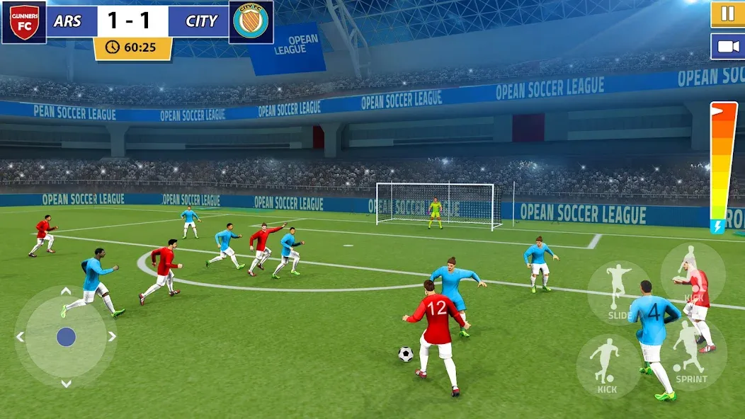 Soccer Star: Soccer Kicks Game (окер Стар) [МОД: Много монет, Открытые уровни и Мега MOD] Screenshot 2