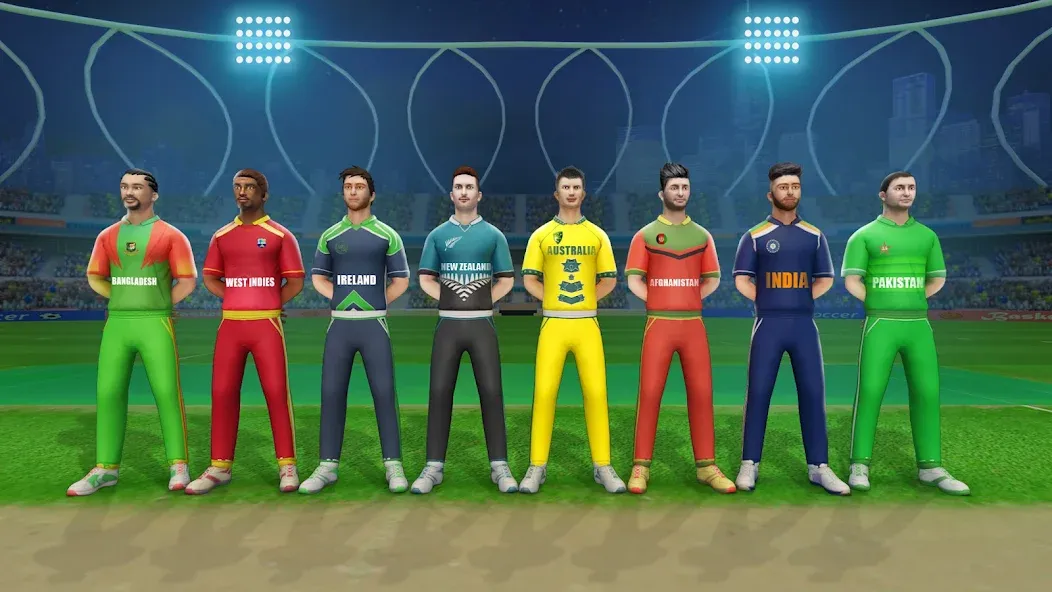 World Cricket Games :T20 Cup (Ворлд Крикет Геймс) [МОД: Все открыто, Дополнительные деньги и Меню MOD] Screenshot 5