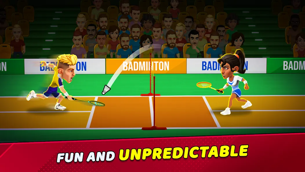 Badminton Clash 3D (Бадминтон Клаш 3D) [МОД: Много денег, Монет и Все открыто] Screenshot 2