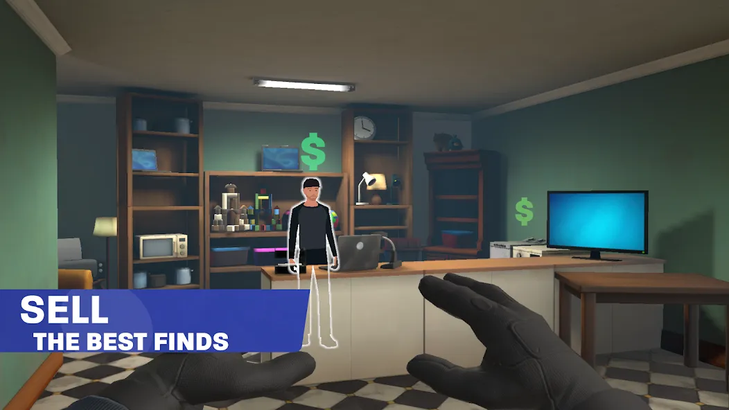 Thief Simulator: Sneak & Steal (Симулятор вора) [МОД: Деньги, Монеты и Меню MOD] Screenshot 5