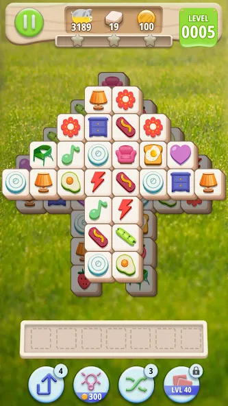 Tiledom - Matching Puzzle (Тайледом) [МОД: Все открыто, Дополнительные деньги и Меню MOD] Screenshot 1