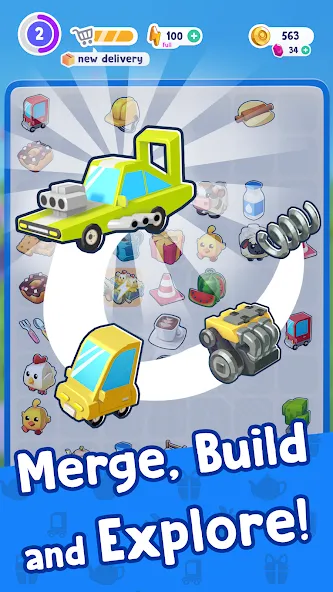 Merge Mayor - Match Puzzle (Мэрдж Мэер) [МОД: Меню, Бесконечные монеты и Открытые уровни] Screenshot 5