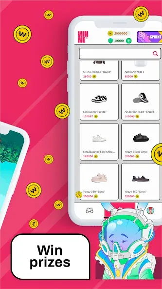 Win Me (Вин Ми) [МОД: Много денег, Монет и Все открыто] Screenshot 3