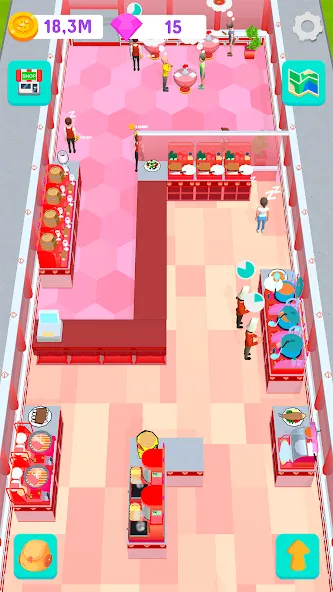 Chef Tycoon (Шеф Тайкун) [МОД: Все открыто, Дополнительные деньги и Меню MOD] Screenshot 5