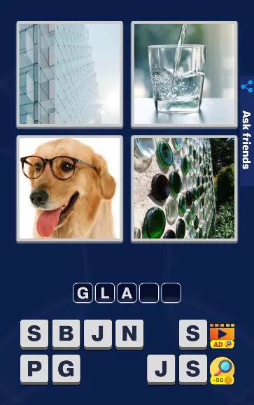 4 Pics 1 Word Quiz Game [МОД: Много денег, Монет и Все открыто] Screenshot 1