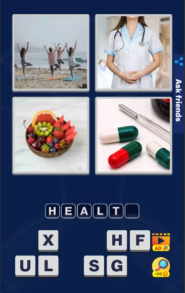 4 Pics 1 Word Quiz Game [МОД: Много денег, Монет и Все открыто] Screenshot 5