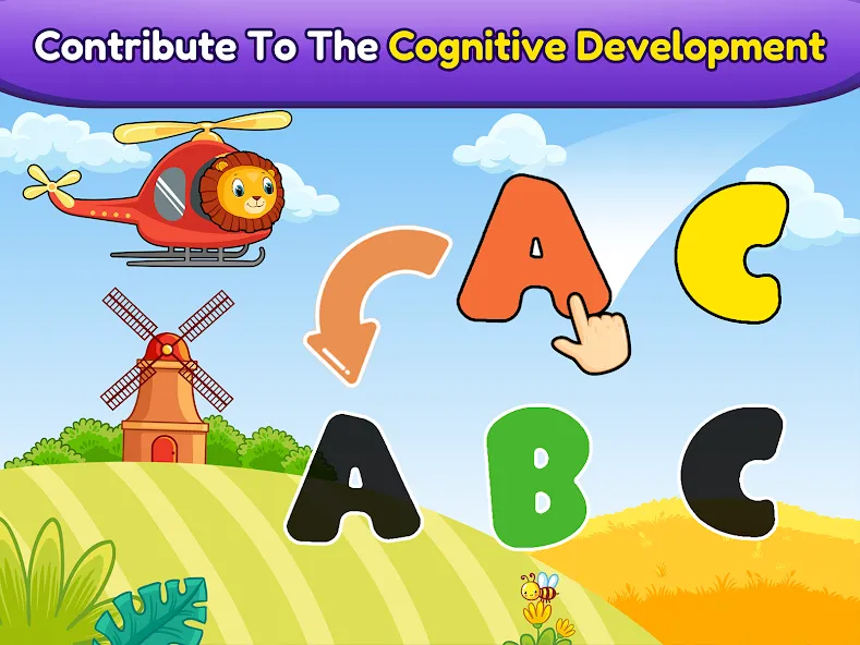 Balloon Pop Kids Learning Game [МОД: Все открыто, Дополнительные деньги и Меню MOD] Screenshot 3