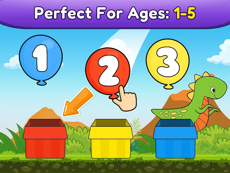 Balloon Pop Kids Learning Game [МОД: Все открыто, Дополнительные деньги и Меню MOD] Screenshot 4
