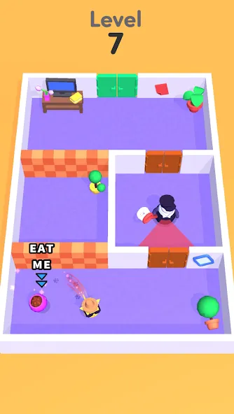 Cat Escape (Кэт Эскеип) [МОД: Деньги, Монеты и Меню MOD] Screenshot 3