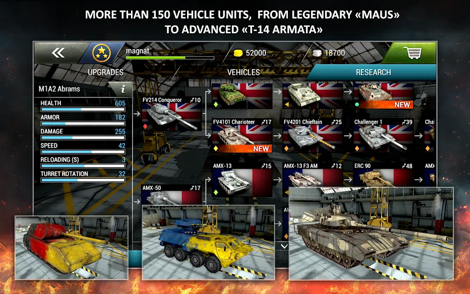 Tanktastic 3D tanks (Танктастик 3D танки) [МОД: Меню, Бесконечные монеты и Открытые уровни] Screenshot 4