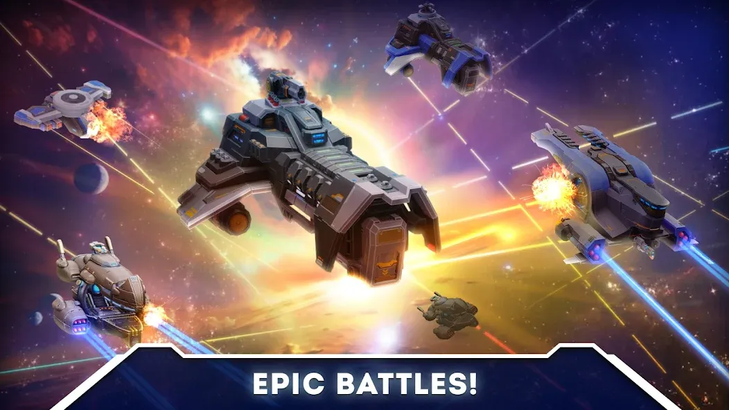 Galaxy Control: 3D strategy (Гэлэкси Контрол) [МОД: Деньги, Монеты и Меню MOD] Screenshot 1