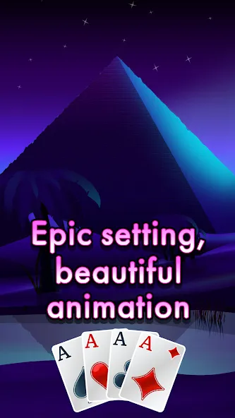 Pyramid Solitaire - Egypt (Пирамиды пасьянс) [МОД: Деньги, Монеты и Меню MOD] Screenshot 4