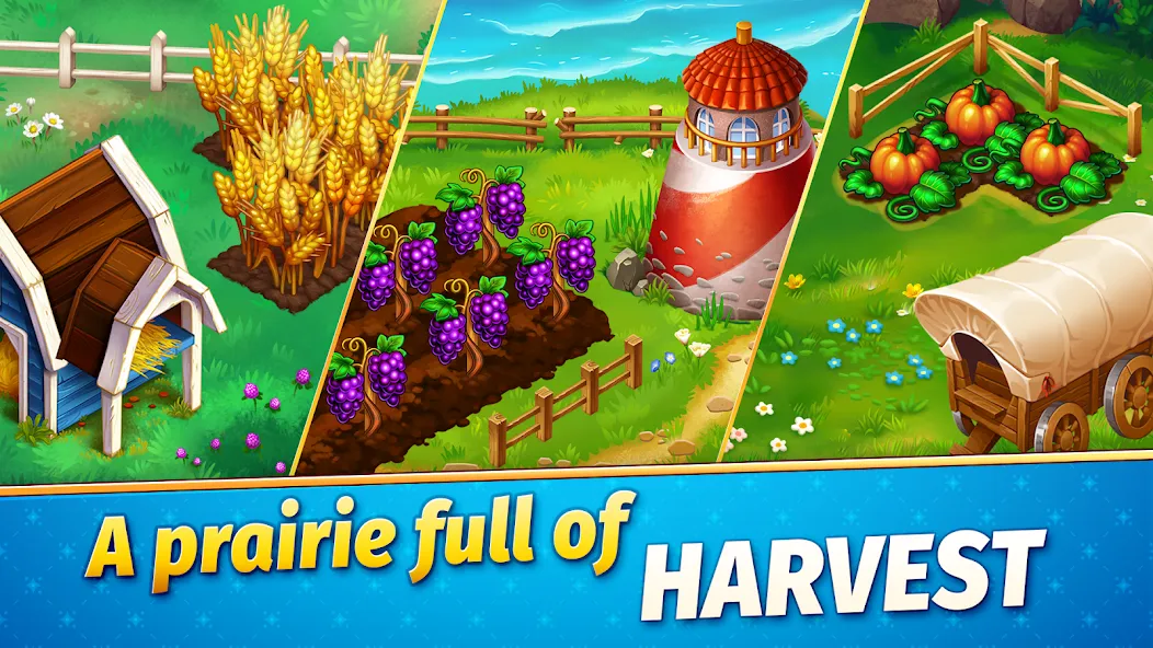 Solitaire Golden Prairies [МОД: Деньги, Монеты и Меню MOD] Screenshot 2