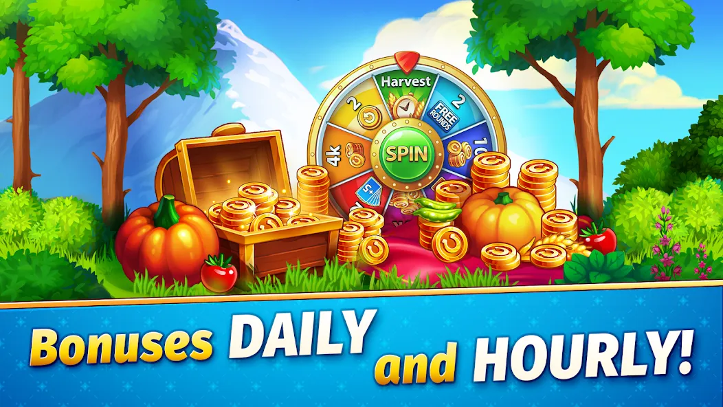 Solitaire Golden Prairies [МОД: Деньги, Монеты и Меню MOD] Screenshot 5