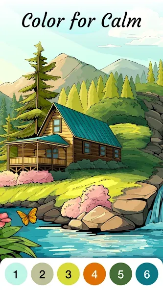 Zen Color - Color By Number (Зен Колор) [МОД: Деньги, Монеты и Меню MOD] Screenshot 4