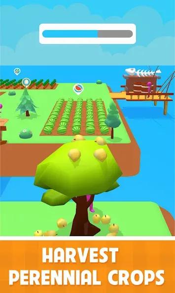 Family Farm Land 3D (Фарм Фэмили 3Д) [МОД: Много денег, Монет и Все открыто] Screenshot 1