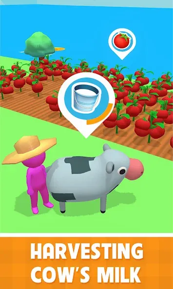 Family Farm Land 3D (Фарм Фэмили 3Д) [МОД: Много денег, Монет и Все открыто] Screenshot 2