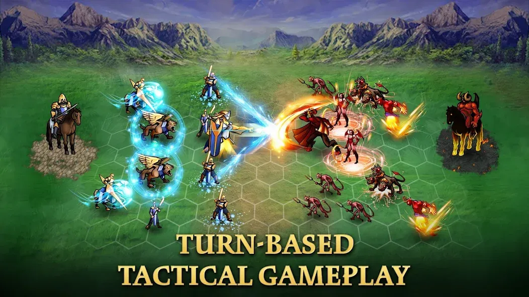 Magic War Legends [МОД: Деньги, Монеты и Меню MOD] Screenshot 1