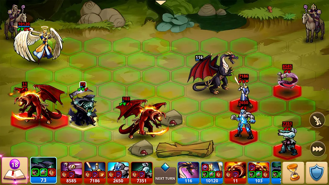 Magic War Legends [МОД: Деньги, Монеты и Меню MOD] Screenshot 5