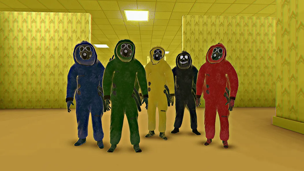 Hide in The Backrooms Nextbots (Спрятаться в комнате сзади) [МОД: Много денег, Монет и Все открыто] Screenshot 2