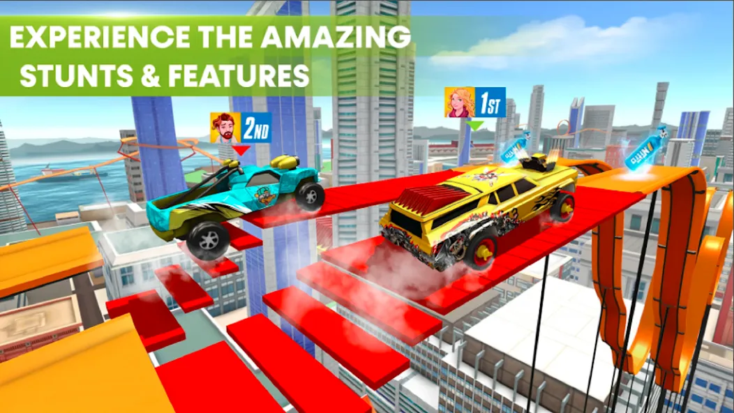 Race Off - Monster Truck Games [МОД: Много денег, Монет и Все открыто] Screenshot 2