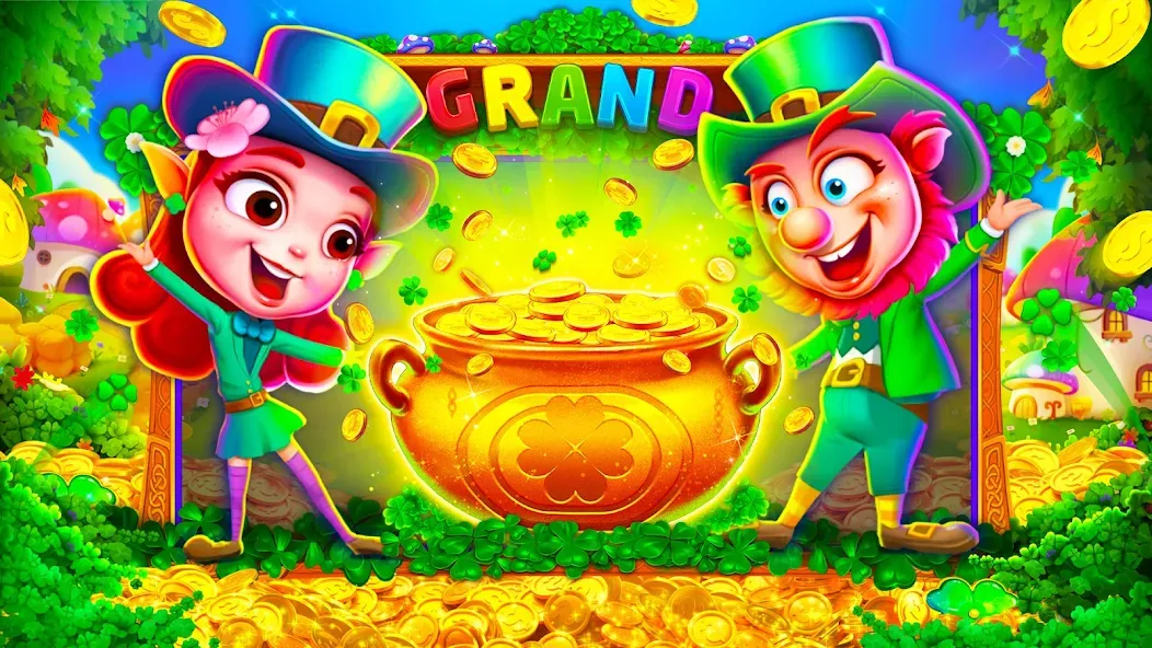 House of Fortune - Slots Vegas (Хаус оф Фортуне) [МОД: Много монет, Открытые уровни и Мега MOD] Screenshot 1
