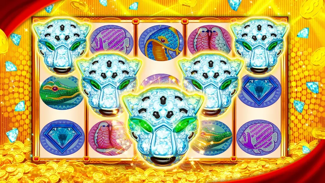 House of Fortune - Slots Vegas (Хаус оф Фортуне) [МОД: Много монет, Открытые уровни и Мега MOD] Screenshot 2