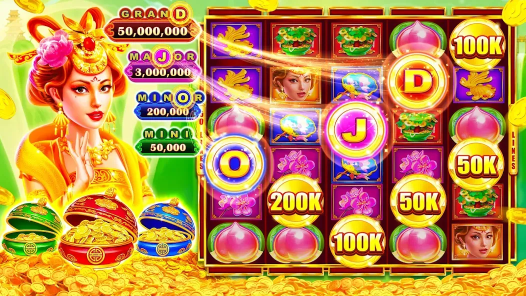 House of Fortune - Slots Vegas (Хаус оф Фортуне) [МОД: Много монет, Открытые уровни и Мега MOD] Screenshot 5