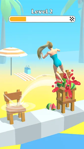 Human Flip: Jump Master Game (Хуман Флип) [МОД: Много монет, Открытые уровни и Мега MOD] Screenshot 5