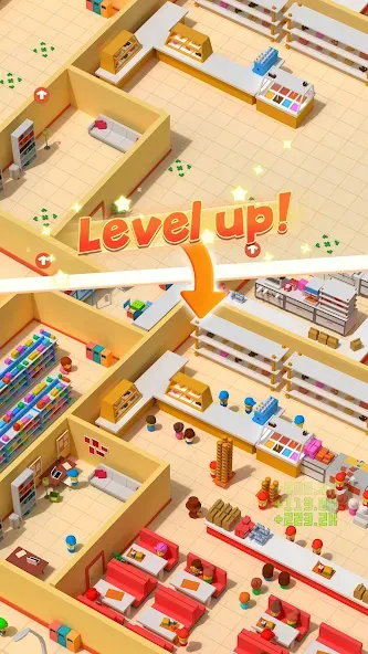My Idle Supermarket Simulator (Мой Айдл Стор) [МОД: Деньги, Монеты и Меню MOD] Screenshot 5