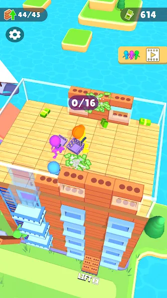 Tower Master: Collect & Build (Тауэр Мастер) [МОД: Бесконечные деньги, Монеты и Мега MOD] Screenshot 1