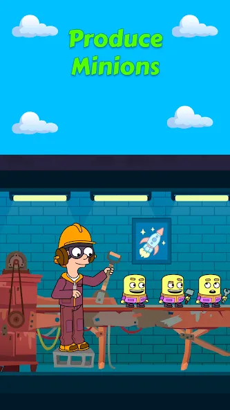 Idle Rocket Tycoon (Айдл Рокет Тайкун) [МОД: Меню, Бесконечные монеты и Открытые уровни] Screenshot 3