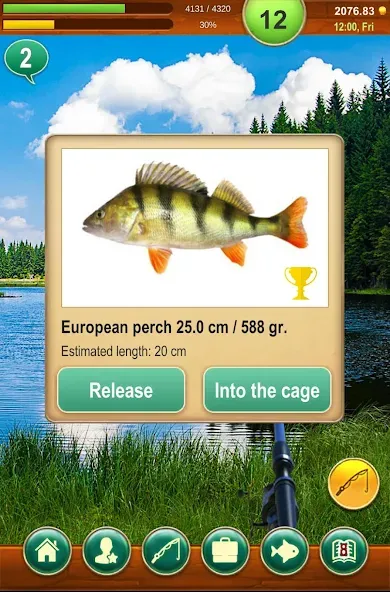Fishing Baron - fishing game [МОД: Деньги, Монеты и Меню MOD] Screenshot 3