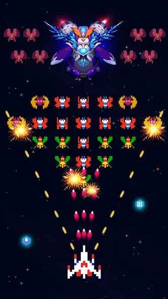 Falcon Squad - Galactica (Фалькон Сквад) [МОД: Все открыто, Дополнительные деньги и Меню MOD] Screenshot 1