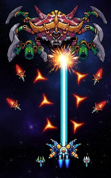 Falcon Squad - Galactica (Фалькон Сквад) [МОД: Все открыто, Дополнительные деньги и Меню MOD] Screenshot 5