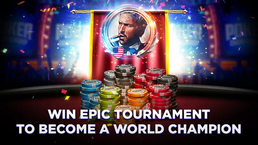 Poker Championship - Holdem (Покер Чемпионат) [МОД: Деньги, Монеты и Меню MOD] Screenshot 5