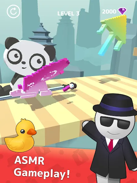 Mr. Slice [МОД: Меню, Бесконечные монеты и Открытые уровни] Screenshot 5