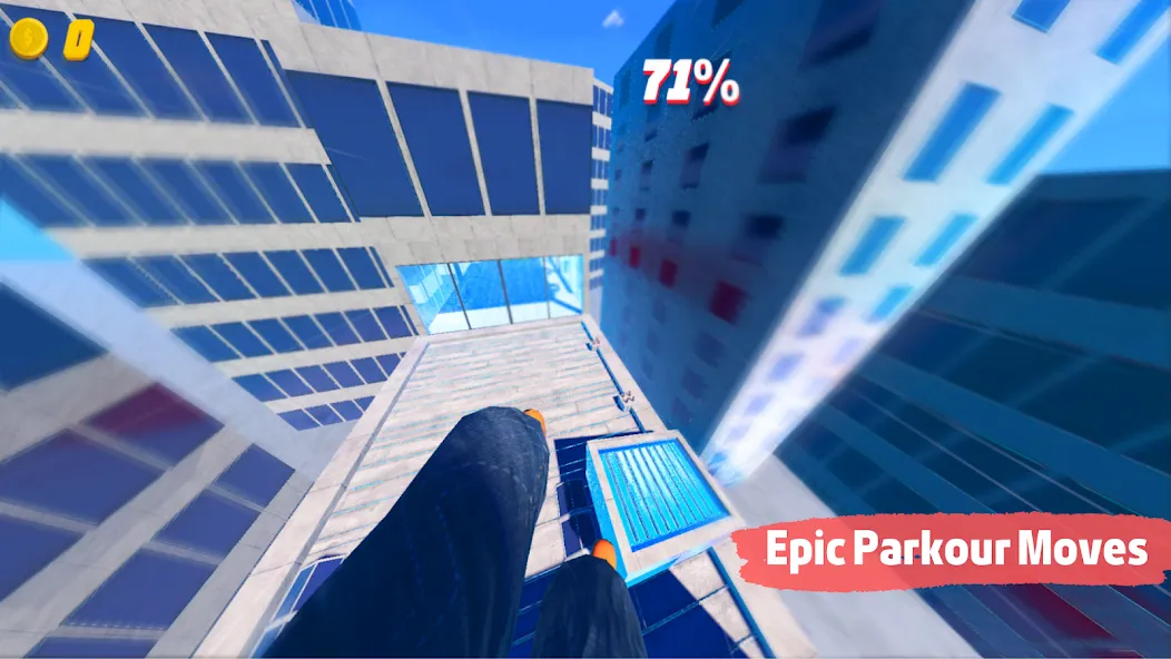 Rooftop Run (Руфтоп Ран) [МОД: Все открыто, Дополнительные деньги и Меню MOD] Screenshot 1