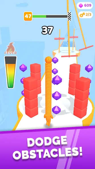 Long Neck Run (Лонг Нек Ран) [МОД: Все открыто, Дополнительные деньги и Меню MOD] Screenshot 2