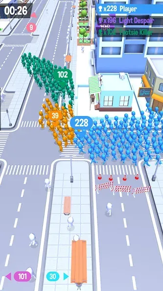 Crowd City (Крауд Сити) [МОД: Все открыто, Дополнительные деньги и Меню MOD] Screenshot 1