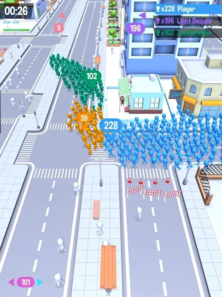 Crowd City (Крауд Сити) [МОД: Все открыто, Дополнительные деньги и Меню MOD] Screenshot 5