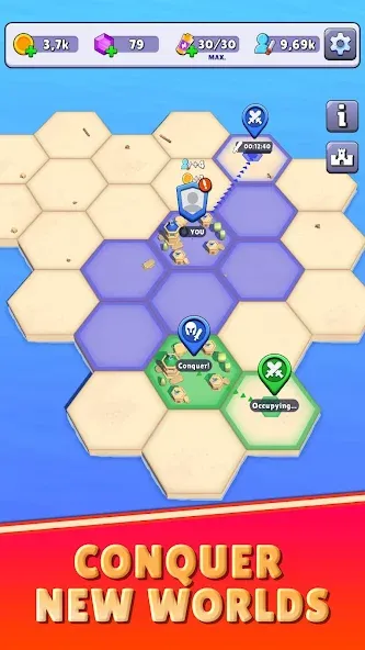 Hole.io [МОД: Бесконечные деньги, Монеты и Мега MOD] Screenshot 3