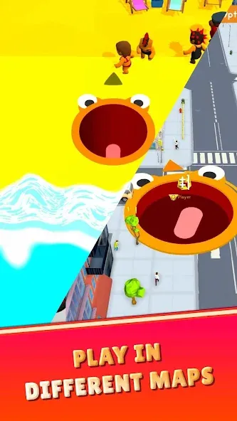 Hole.io [МОД: Бесконечные деньги, Монеты и Мега MOD] Screenshot 5