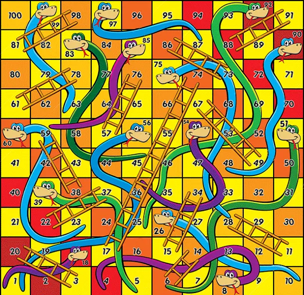 Snake and ladder (Змеи и лестницы) [МОД: Много монет, Открытые уровни и Мега MOD] Screenshot 3