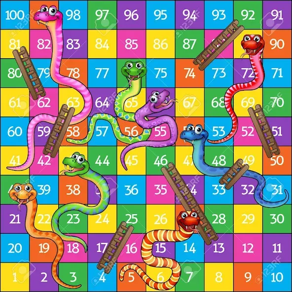 Snake and ladder (Змеи и лестницы) [МОД: Много монет, Открытые уровни и Мега MOD] Screenshot 4